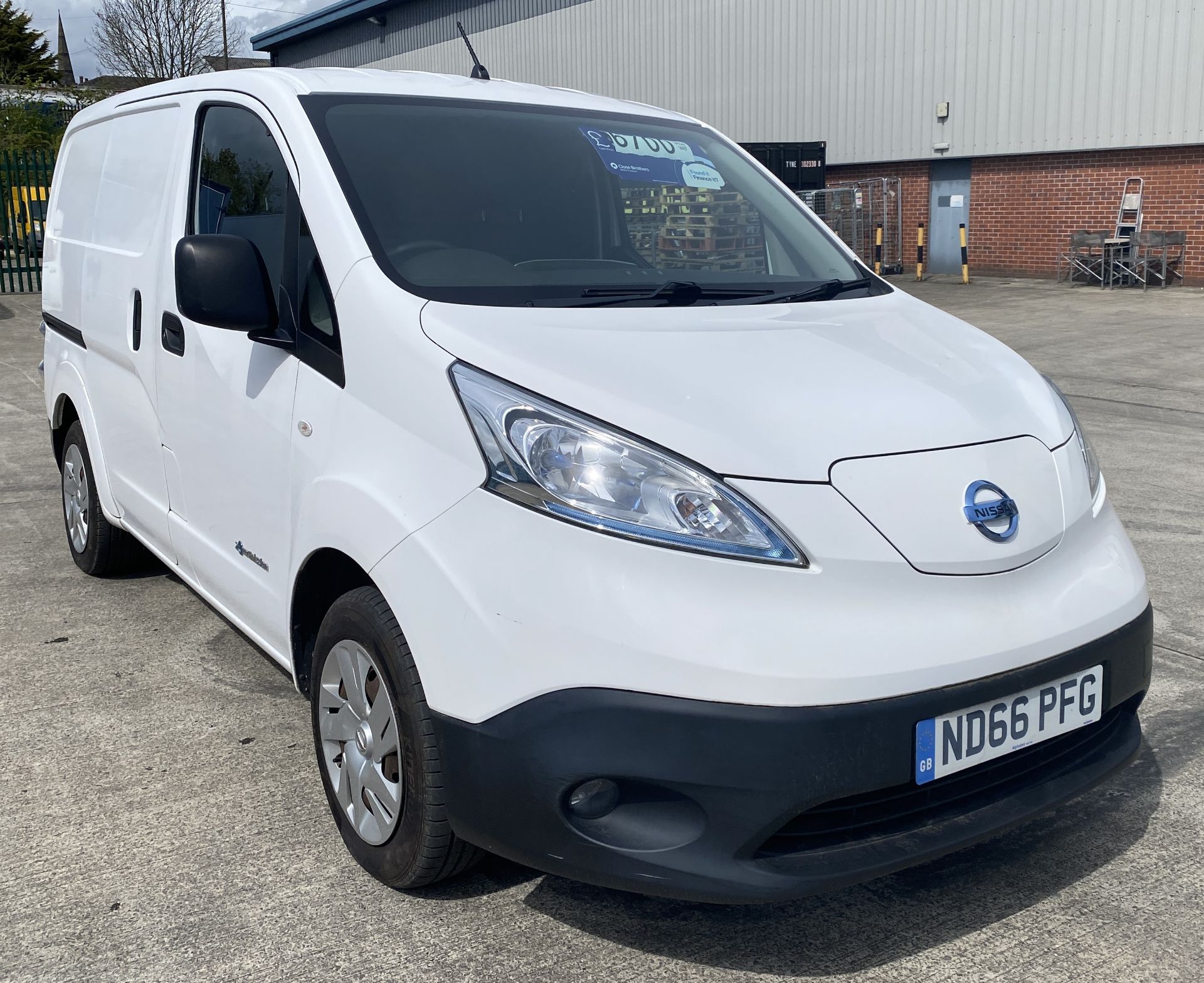 NISSAN E-NV200 ACENTA RAPID PANEL VAN - electric - white.