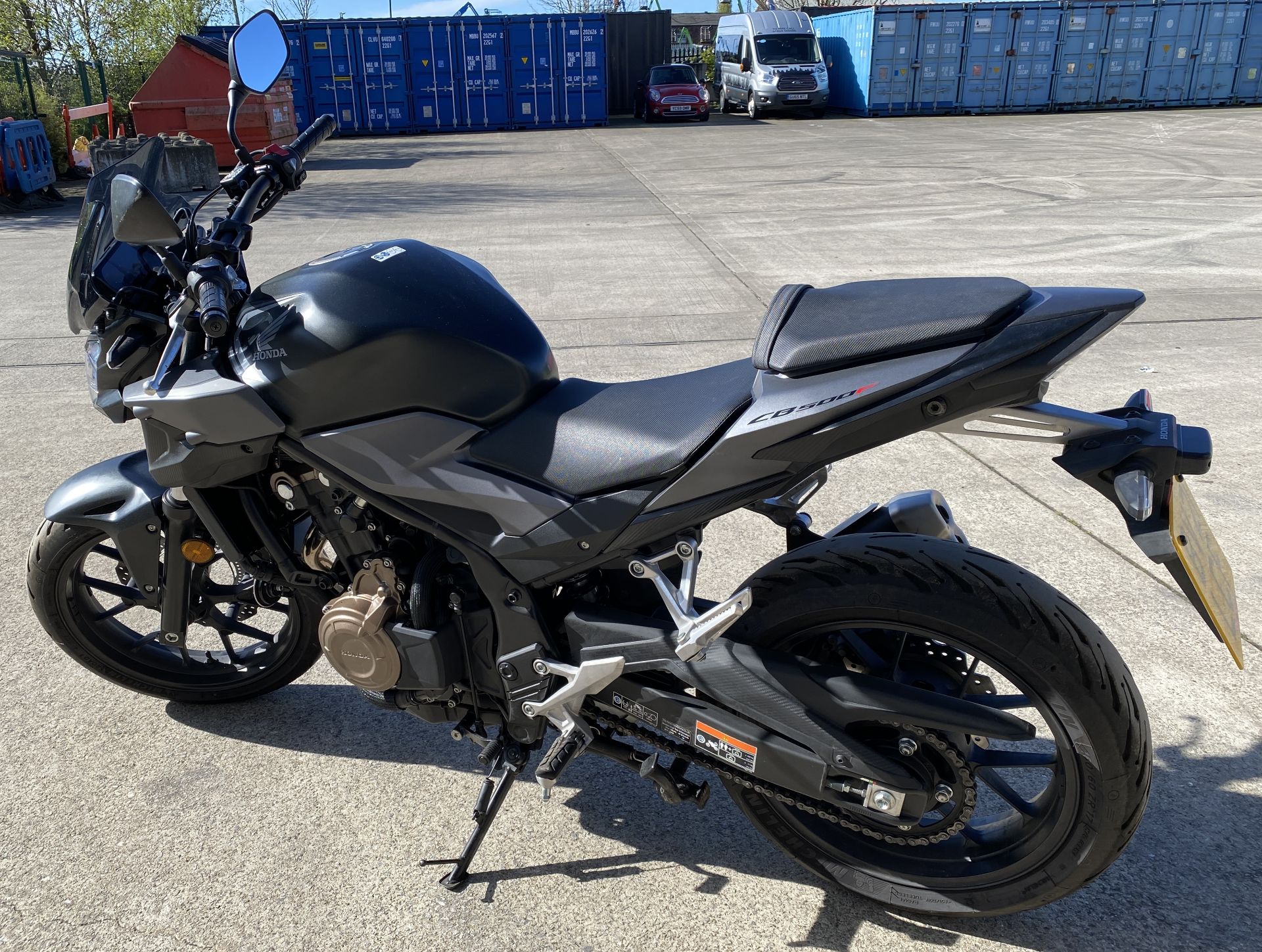 HONDA CB500F A-M MOTORCYCLE - PETROL - BLACK. On the instructions of: a retained client. - Image 4 of 23