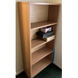 Contents to upstairs room - two metal four drawer filing cabinets,