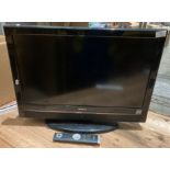 Hitachi 26" HD Ready TV model L26HP04U complete with remote and power lead (saleroom location: