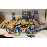 Large quantity of camera screen protectors, Optic paper, SD Card holders by Hama and Nikon,