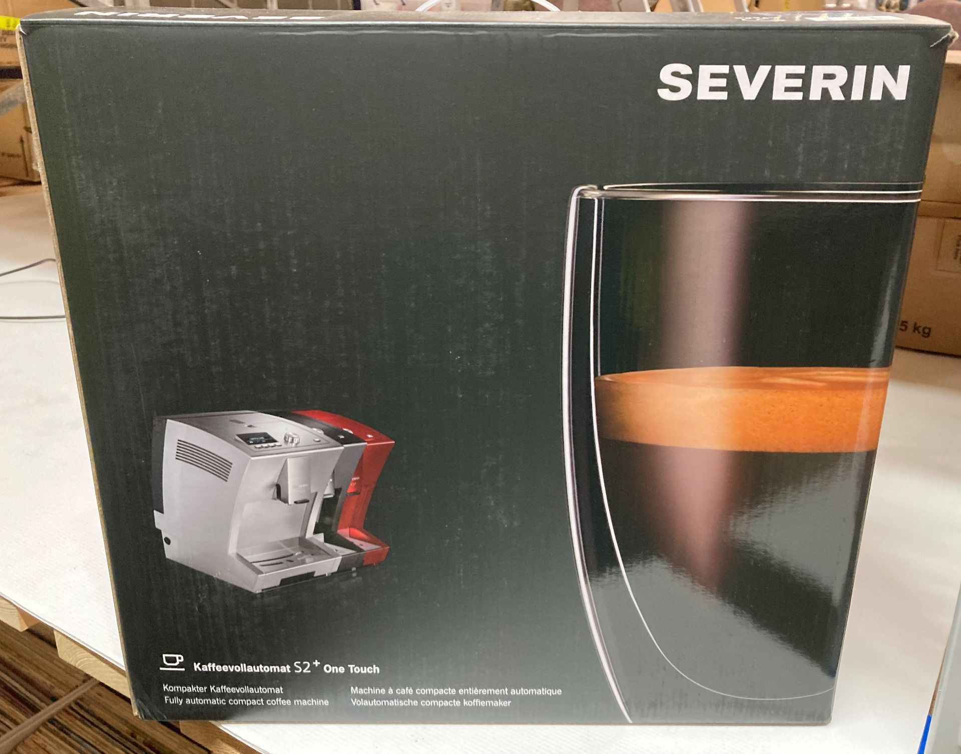 Severin KV8021 one touch fully automatic coffee machine (boxed) - factory sealed,