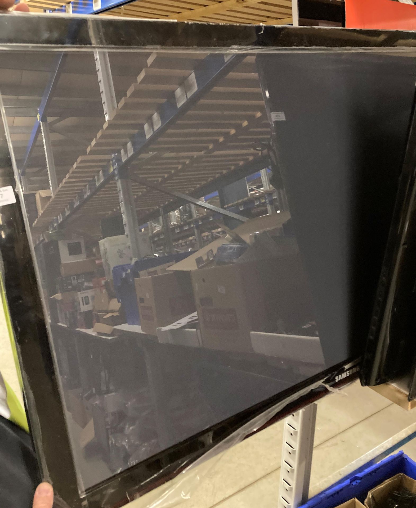 Samsung 50" Plasma TV model PS50C450B1W (no power lead or remote - no test) (saleroom location: