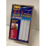 40 x boxes of Bostick DIY Hot Melt all purpose glue sticks (each box contains 6 packs of 6 sticks)