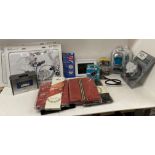 Contents to box - Dell laptop covers, Pure video switch, Tablet cases Rechargeable battery pack,
