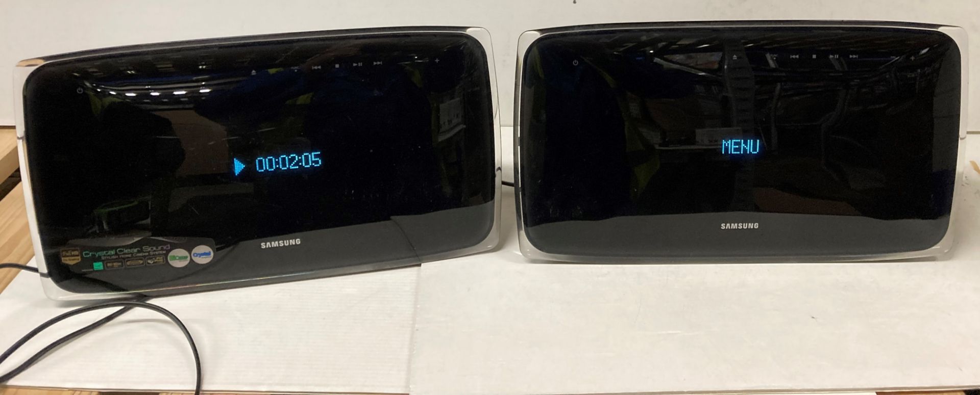 2 x Samsung DVD/CD full HD players (saleroom location: J10) Further Information