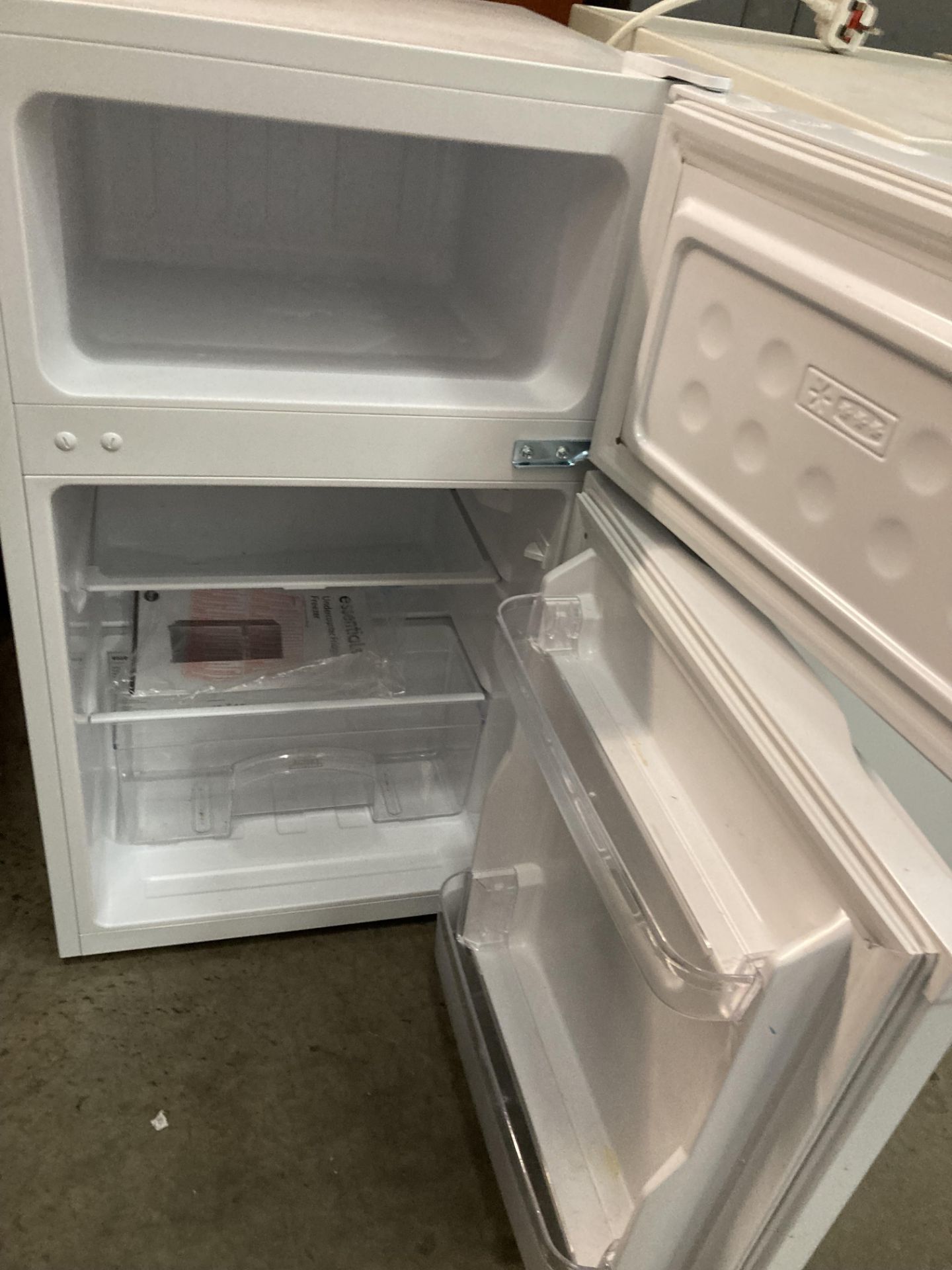 Essentials under counter fridge freezer (PO) - Image 2 of 2