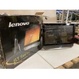 Lenovo B3 Series all-in-one computer monitor complete with power lead (saleroom location: L12