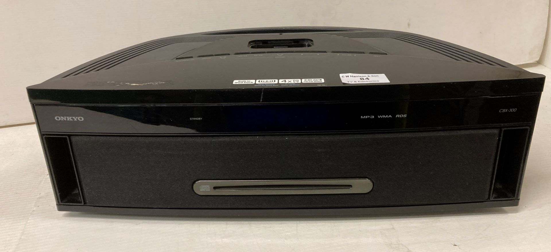 Onkyo CBX-300 Docking Station with CD player complete with power lead (saleroom location: J13)