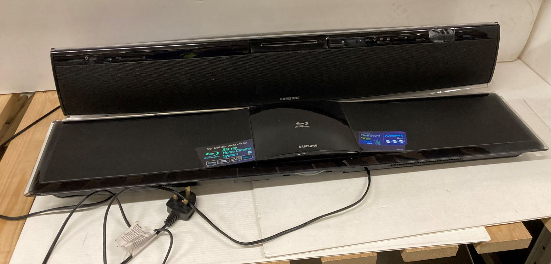 2 x Samsung sound bars both with power leads (saleroom location: K13) Further Information