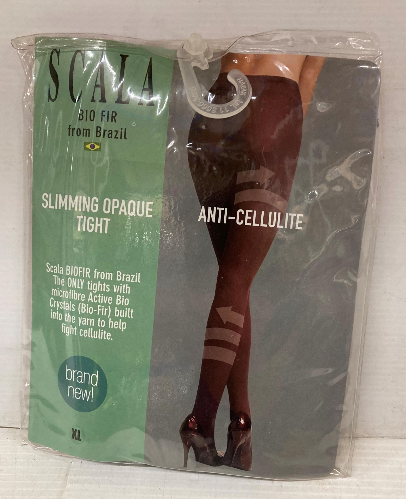 120 x Scala anti-cellulite slimming opaque tights in size XL (2 x crates) (F06 FLOOR)