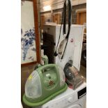2 items - Bissell upright vacuum and a Bissell Little Green upholstery cleaner (PO)
