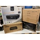 4 x assorted projectors by Epson, Inlife and Acer (no test,