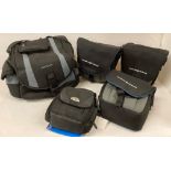 5 x assorted camera bags (saleroom location: J12) Further Information DISCLAIMER -