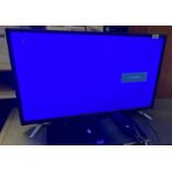 2 X items - a Sharp 32" HD TV model LC-32CHG4041K complete with power lead (no remote) and a
