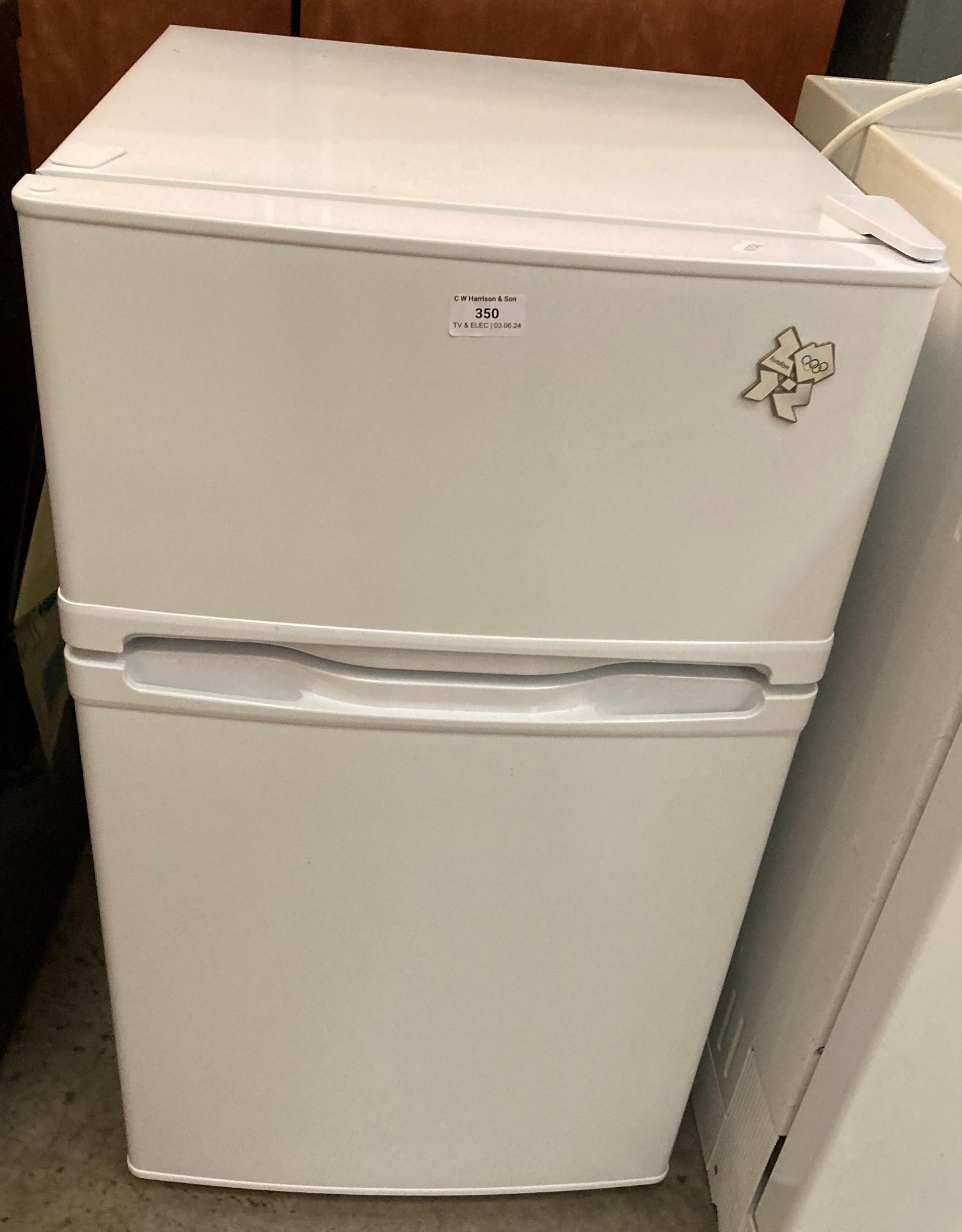 Essentials under counter fridge freezer (PO)