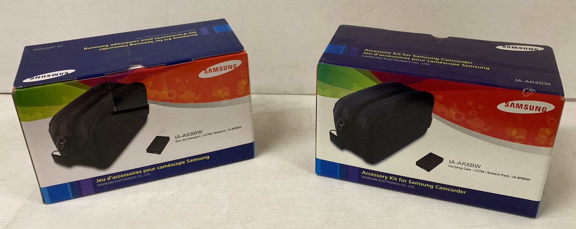 20 x Samsung accessory kits for Samsung camcorders (saleroom location: J12 FLOOR) Further