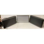 3 x Panasonic SC-A118 Bluetooth speakers complete with power lead (saleroom location: J12)