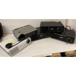 5 x assorted projectors by Acer X11609P Optima (one passed PAT test) and Theme scene - no test,