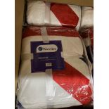 12 x Wanziee Union Jack print premium Sherpa blankets in zip bag RRP £18 each (1 x outer box)