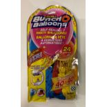 30 x packs of Zuru Bunch O Balloons - each pack contains 24 x self sealing balloons for use with