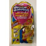 60 x packs of Zuru Bunch O Balloons - each pack contains 24 x self sealing balloons for use with