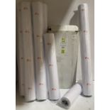 5 x rolls of plotter paper 610mmx50m,
