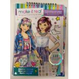 20 x Make It Real Fashion Design Sketchbooks (RRP £9.