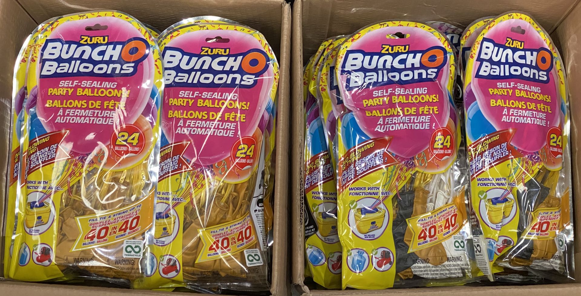 44 x packs of Zuru Bunch O Balloons - each pack contains 24 x self sealing balloons for use with - Image 3 of 3