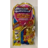 30 x packs of Zuru Bunch O Balloons - each pack contains 24 x self sealing balloons for use with