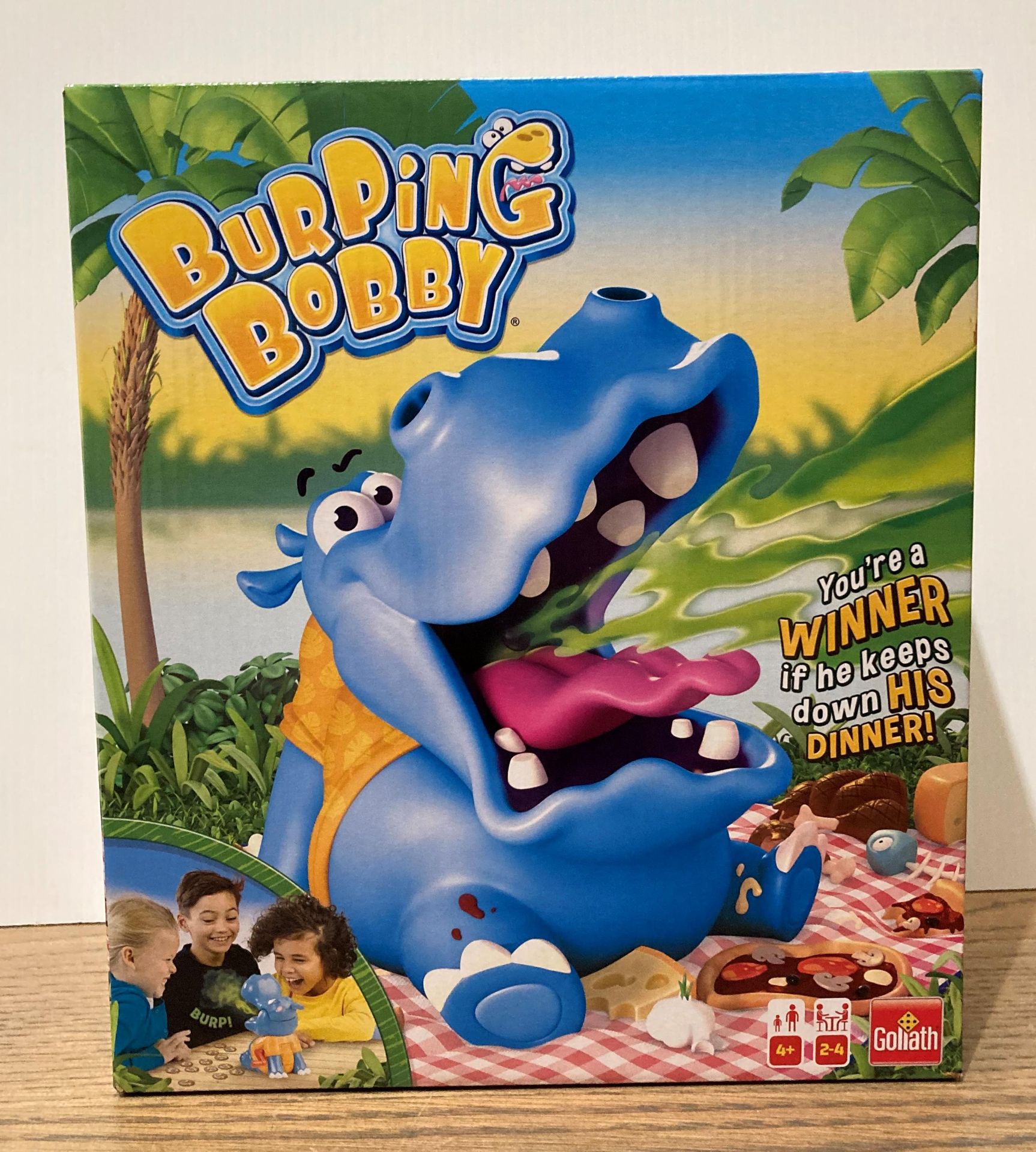 12 x Burping Bobby games RRP £23 each (2 x outer boxes) (saleroom location: end D/E aisle)