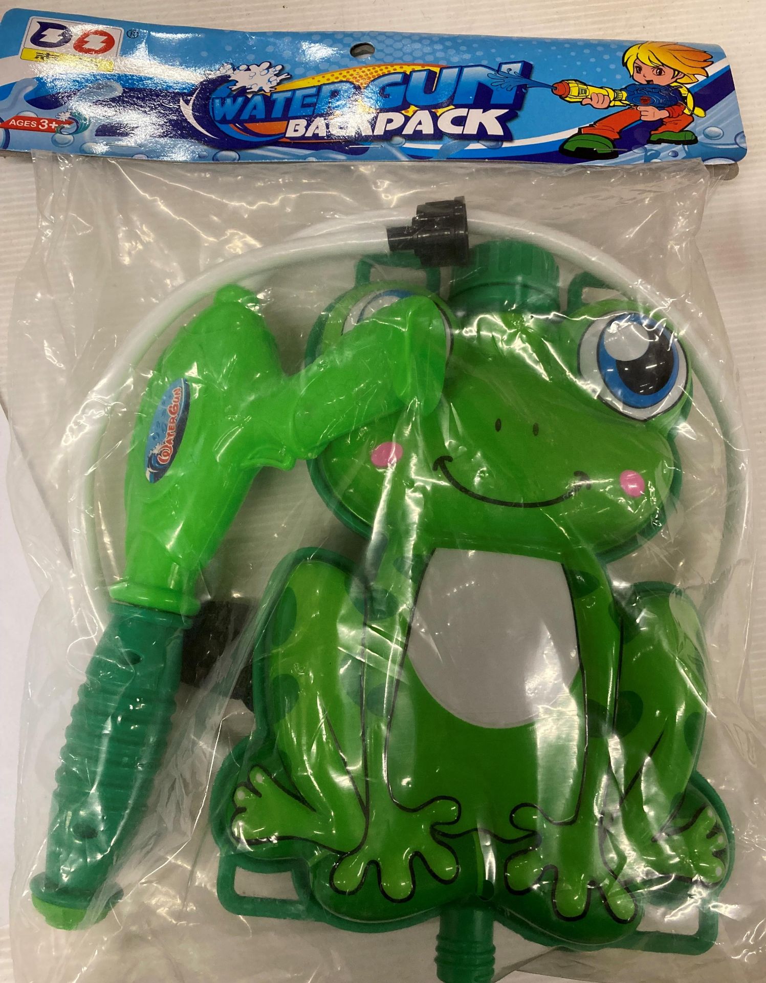 24 x Frog Water Gun Backpacks (1 x outer box) (saleroom location: K05 floor) Further