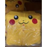 21 x Pikachu Wanziee adult onesies in various sizes RRP £27.