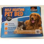 6 x boxed Kingdom self-heating pet beds (saleroom location: M05) Further Information