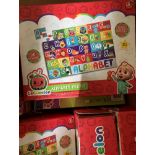 7 x Cocomelon Alphabet Puzzles (saleroom location: sports container) Further Information