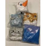 Contents to box - 10 x onesies by Wanziee in assorted styles (Olaf, Sully, Totoro Eeyore, Giraffe,