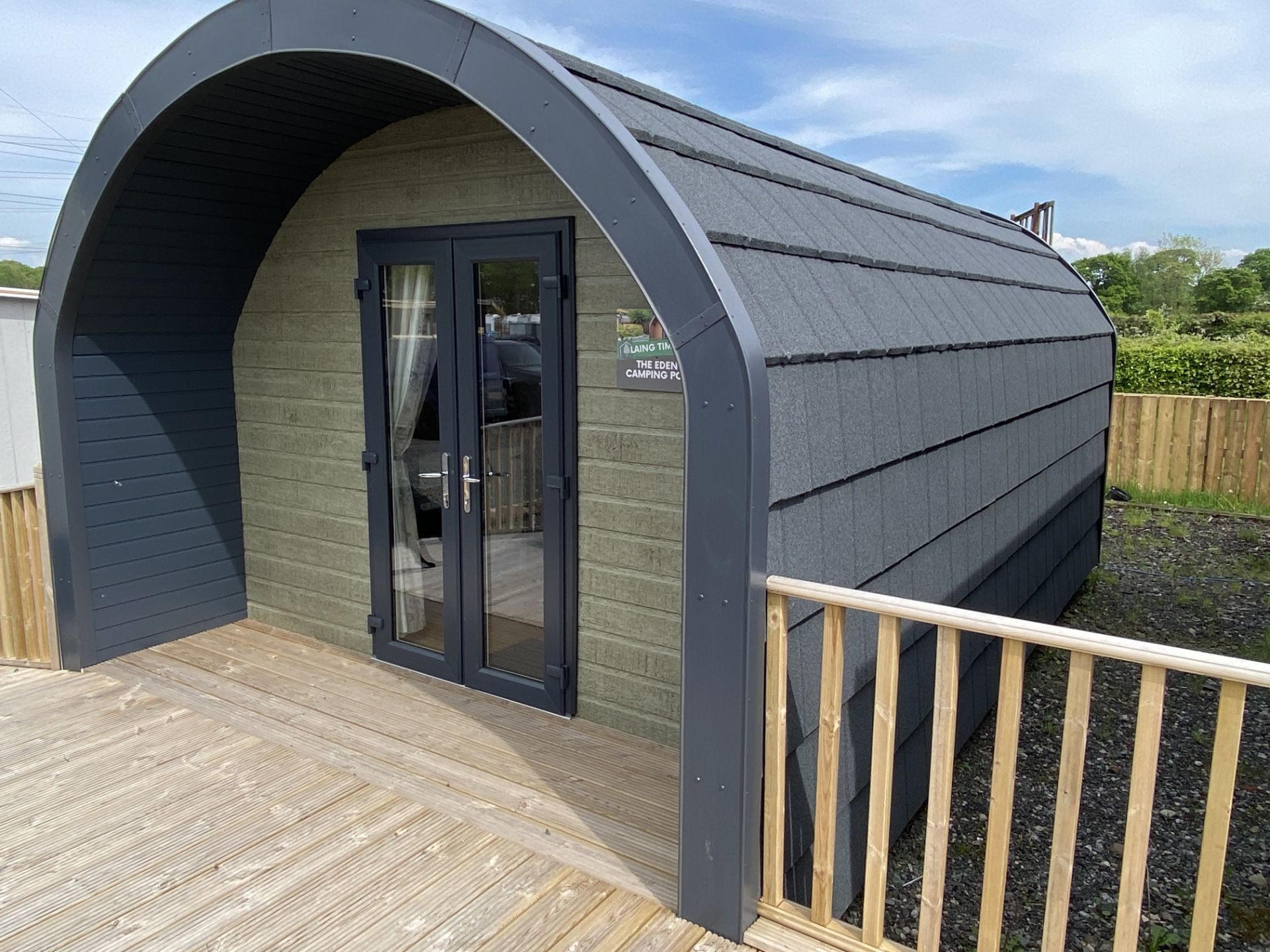 EDEN CAMPING POD (6m x 3m approx) Open Plan Layout, - Image 24 of 27