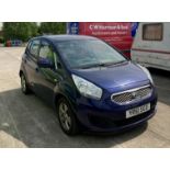 KIA VENGA 2 ECODYNAMICS 1.4 CRDi FIVE DOOR HATCHBACK - Diesel - Blue.