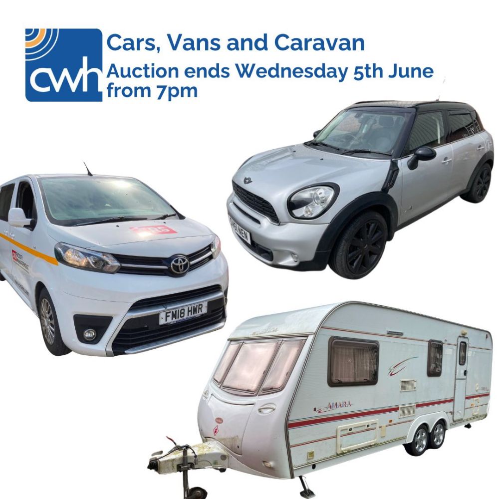 Cars, Vans and a Caravan