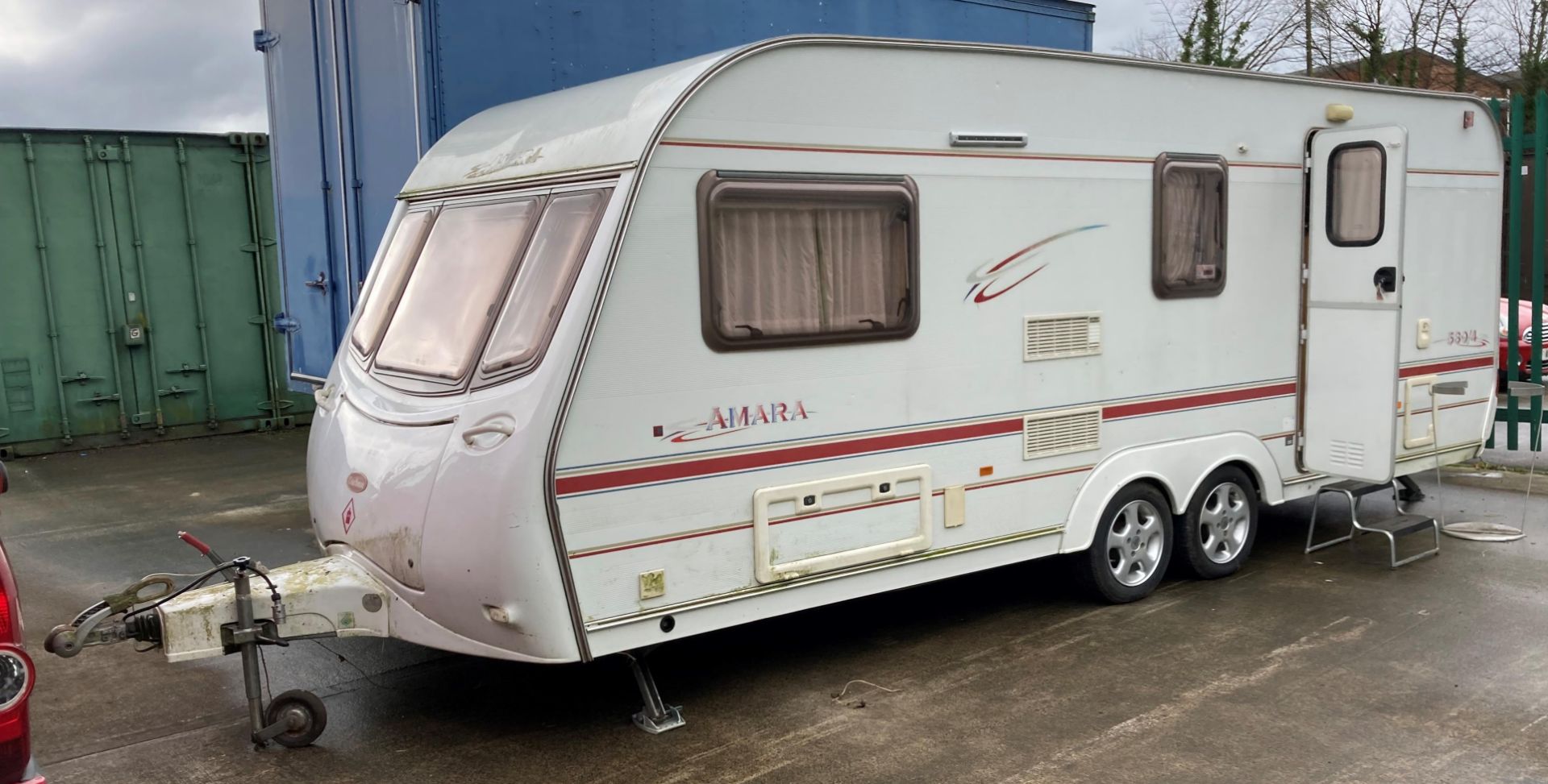 COACHMAN 4 BERTH CARAVAN - Armara 580/4, serial number SG4T000, CM303163 21 MTPLM 1560KG - CREAM. - Bild 12 aus 14