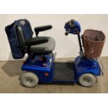 PATHMASTER MOBILITY SCOOTER in blue, complete with key, charger,