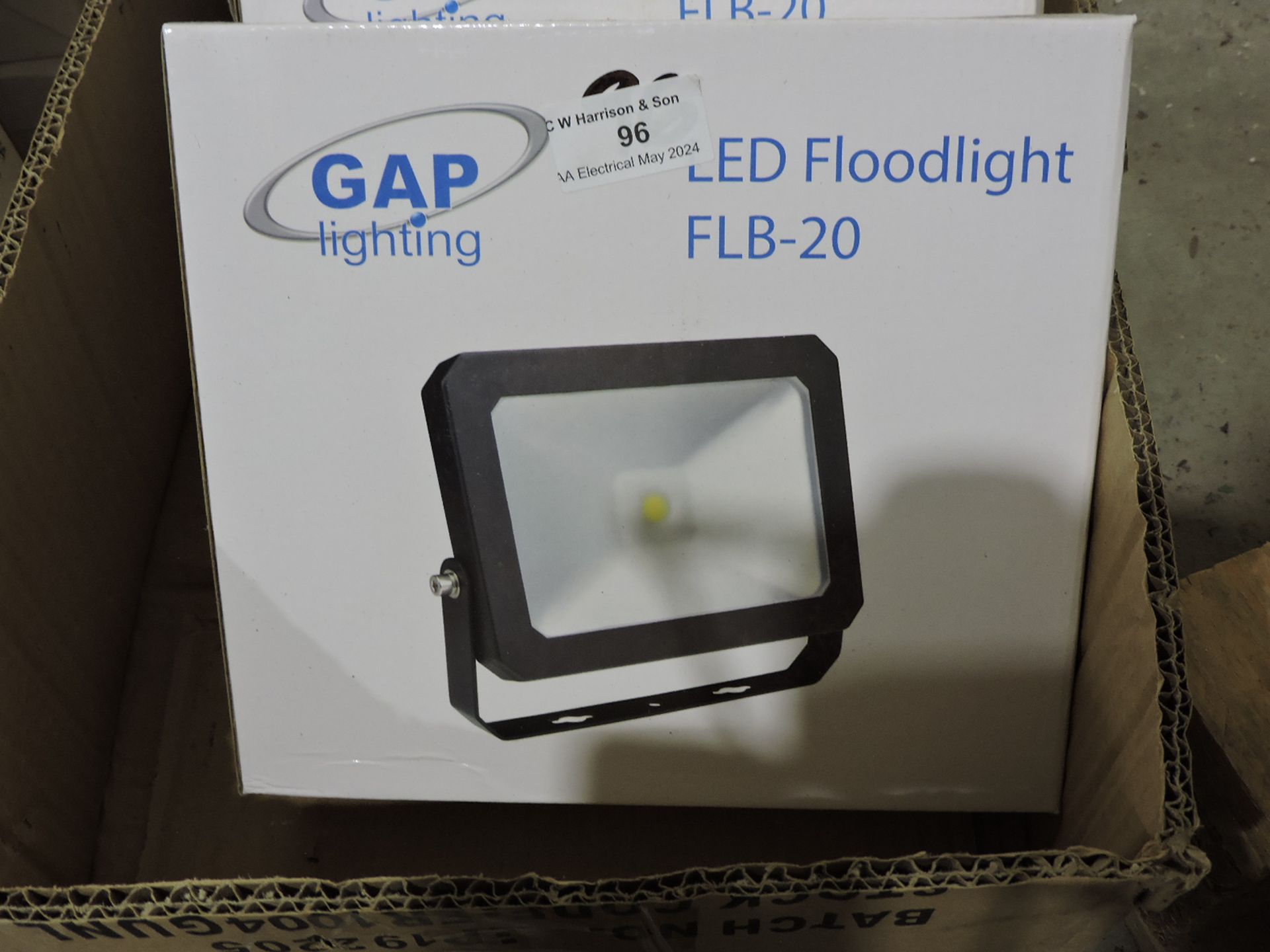 4 X GAP 20W FLOOD LIGHTS