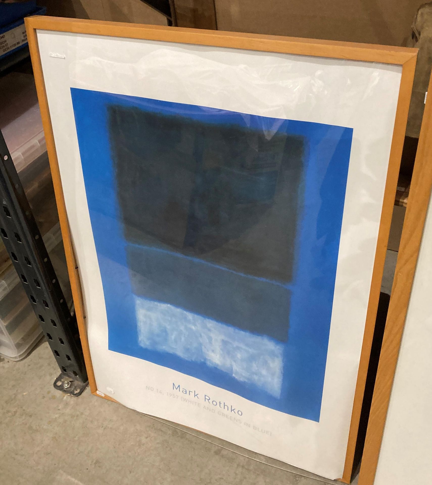 Mark Rothko (American 1903-1970), four large wood framed prints 'Violet ...