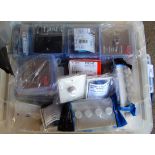 1 x box of assorted 1/2/3/4 gang metal and white dimmers (CWH REF: P11-1)