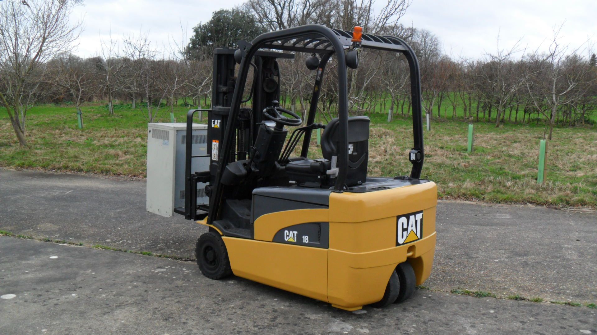 Caterpillar EP18NT 48 Volt electric fork