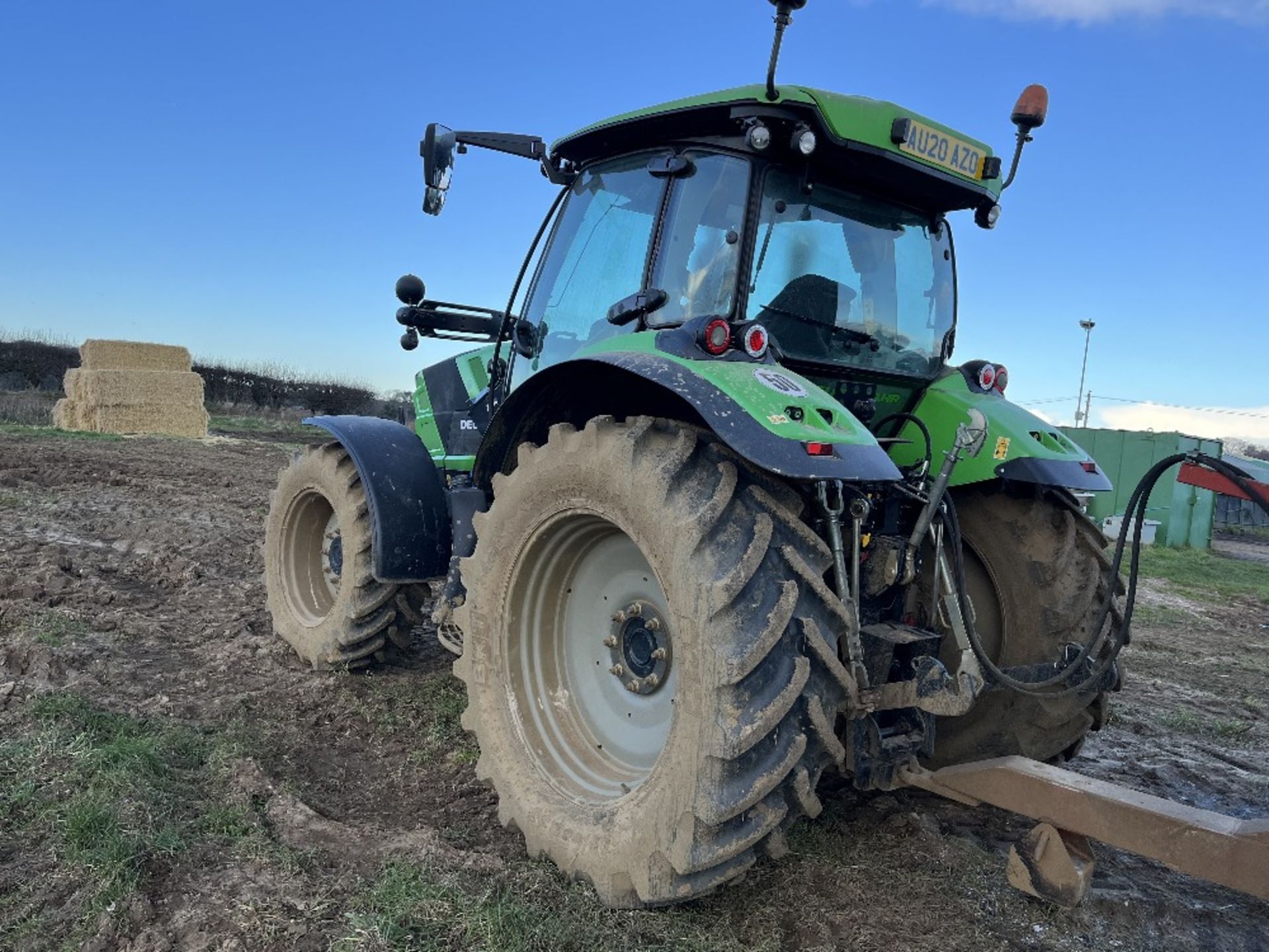 2020 Deutz Fahr 6140 4wd tractor Reg: AU20 AZO, 2526 hours, 540/65R38 Rear wheels and tyres, - Image 2 of 13
