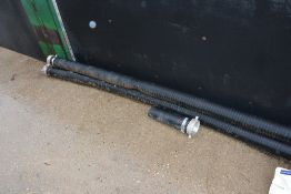 2 lengths feed pipe from blower trailer