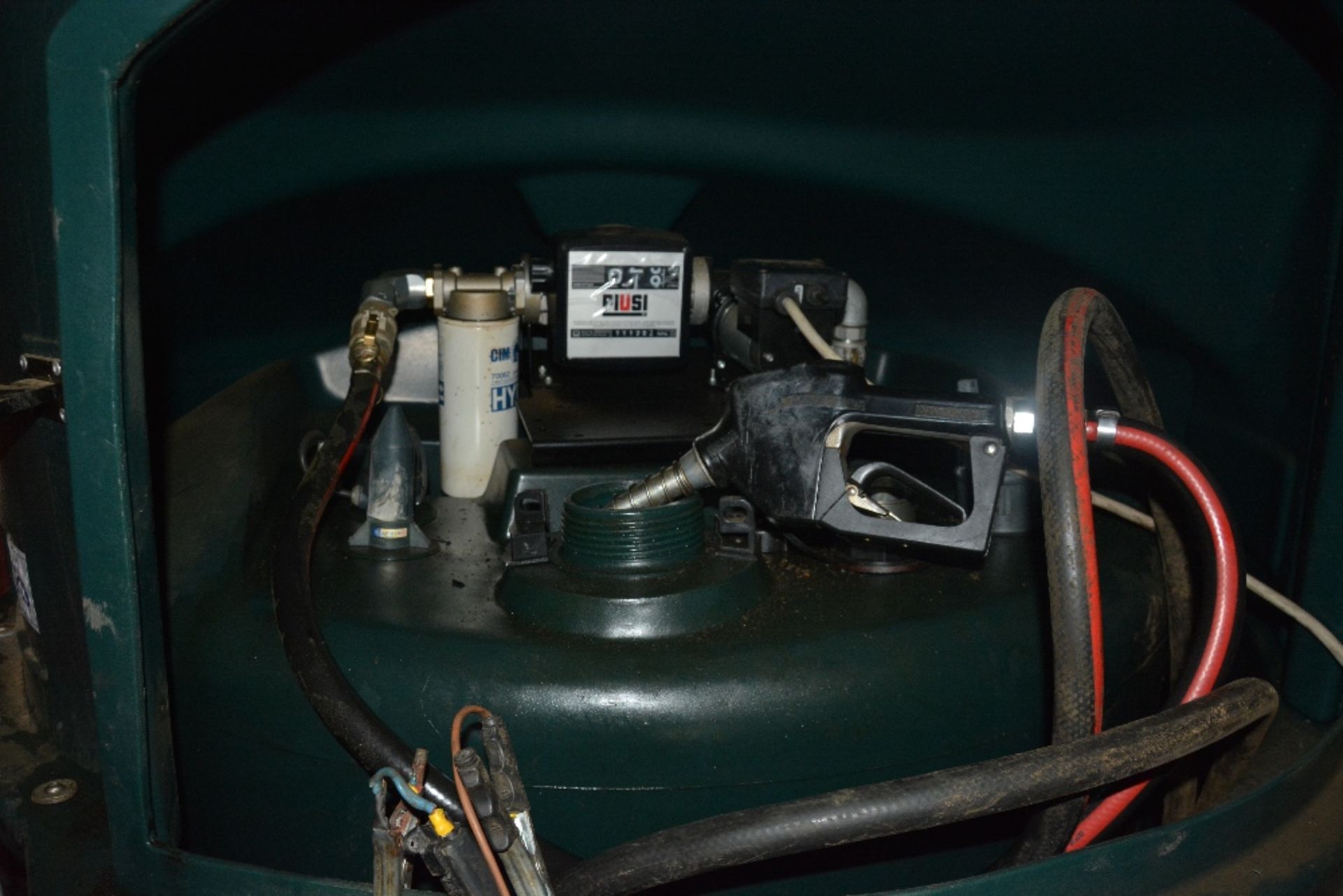 Harlequin 1400FS bunded 1400l fuel station c/w electric pump - Image 2 of 2