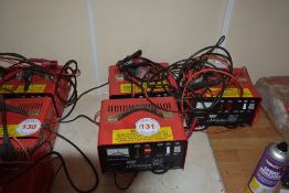 3 x Maypole battery chargers