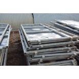20 x 8` x 4` Harvey sheeted gates / hurdles (Photograph shows sample of the lots of the same